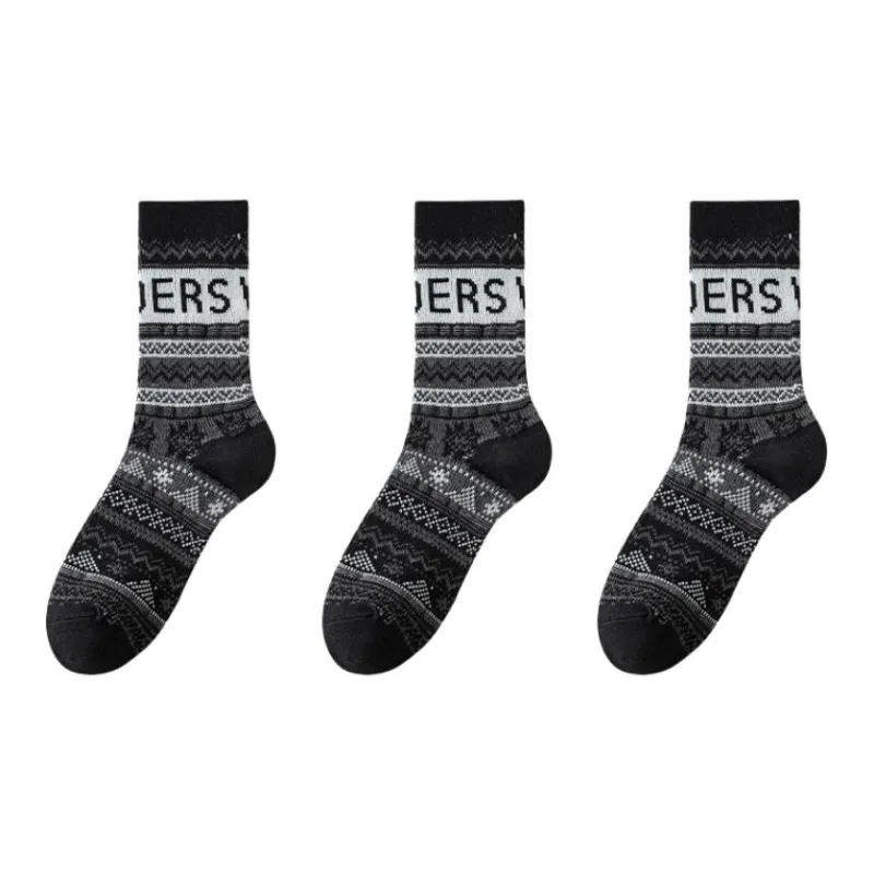 MIIOW Mid Calf Socks Women's Combo Set-4