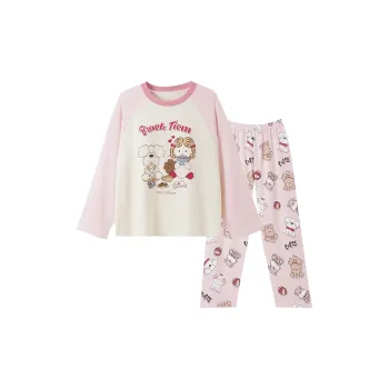 OUSHIBO Pajama Set Women's Pink