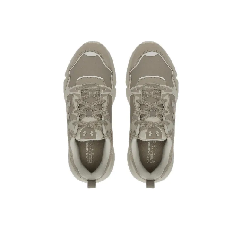 Under Armour Forge Cushioned Slip-Resistant Low-Top Running Shoes Unisex Khaki-3