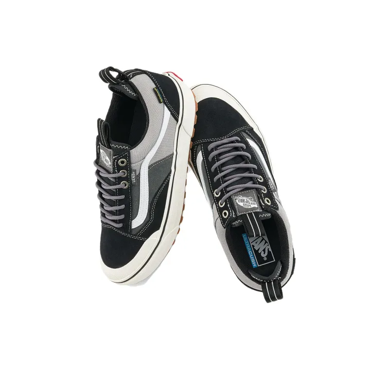 Vans Old Skool Wear Resistant Low Top Hiking Shoes Unisex Black-2