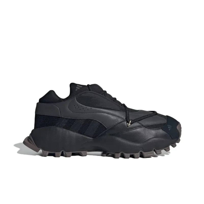 Adidas Seeulater SPW Anti Slip Wear Resistant Mid Top Casual Shoes Unisex Black-2