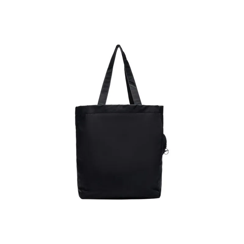 Anta Fabric Shoulder Bag Regular Unisex Basic Black-2