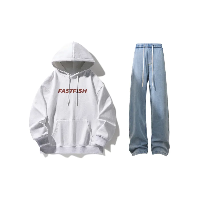 FASTFISH x SHENGSIJUE Sweatshirt Set Unisex-23