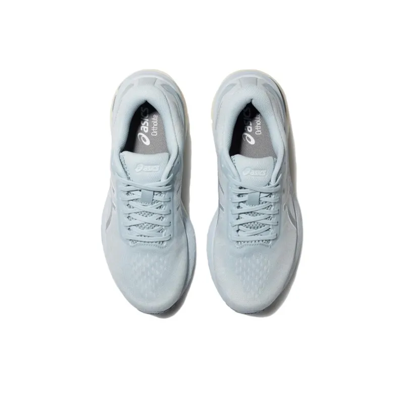 Asics Anti Slip Wear Resistant Low Top Casual Running Shoes Women's Light Gray Blue-2