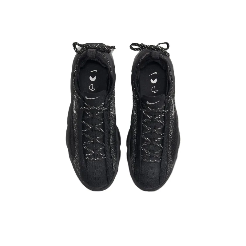 Nike Flyknit Bloom Black Metallic Silver Women's-3