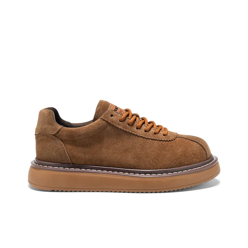 Meiretu Abrasion Resistant Lightweight Height Increasing Low Top Casual Shoes Men's-9
