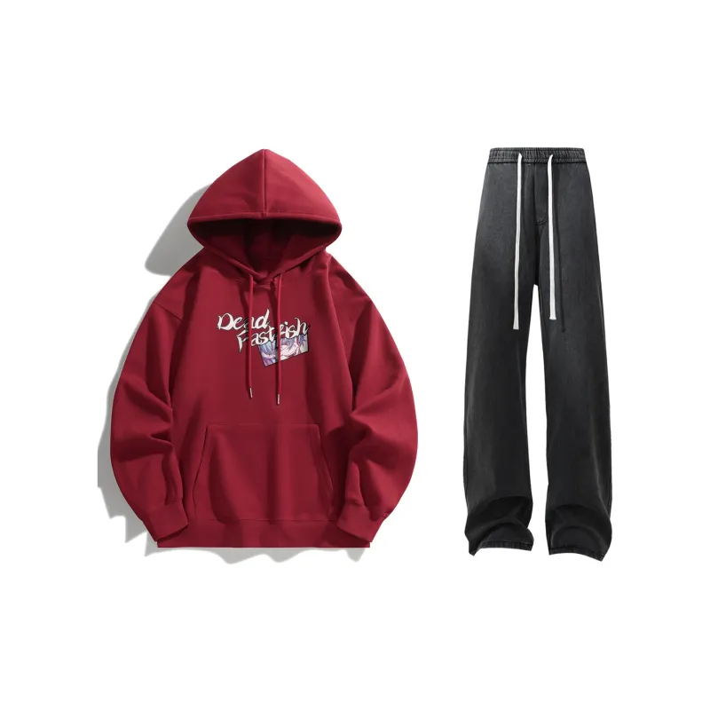FASTFISH x SHENGSIJUELIANMINGKUAN Sweatshirt Set Unisex-19