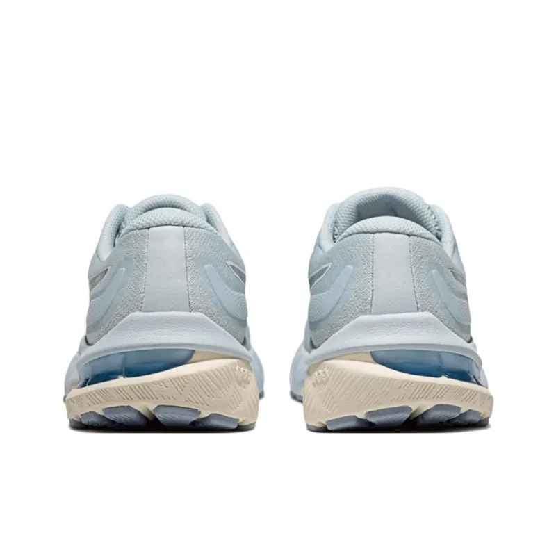 Asics Anti Slip Wear Resistant Low Top Casual Running Shoes Women's Light Gray Blue-3