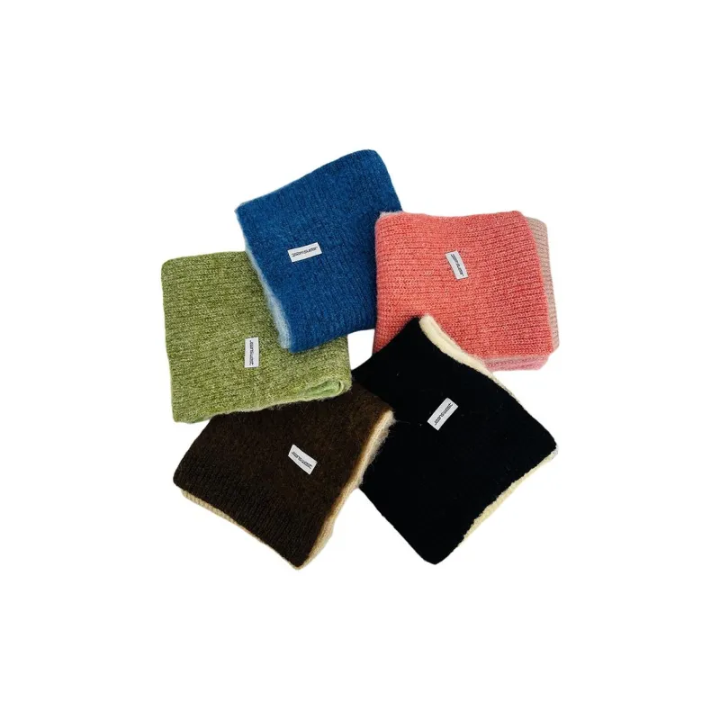 JEANSWEST Knit Scarves Unisex-1
