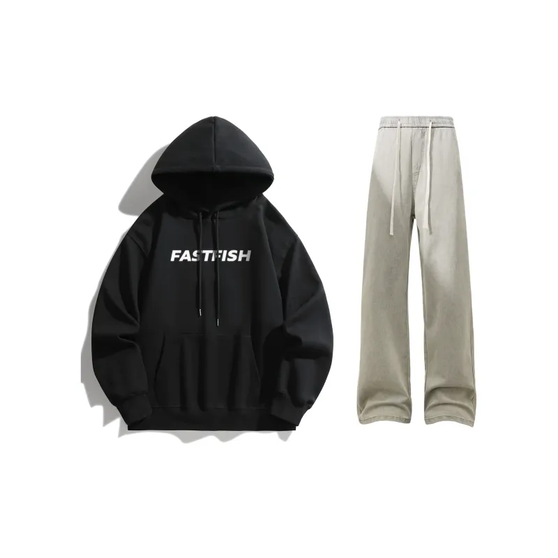 FASTFISH x SHENGSIJUE Sweatshirt Set Unisex-45