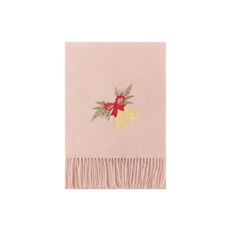 Shanghai Story 100% Sheep Wool Knit Scarves Unisex Peaceful Tree Bell 6 Colors Available-14