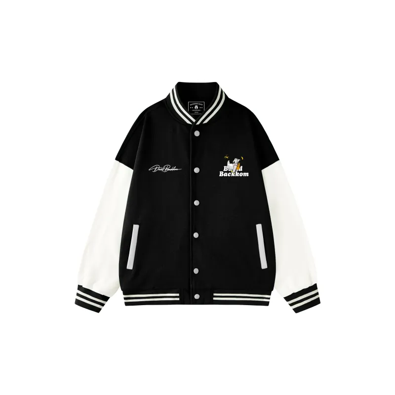 David Bakken x DAOMEIXIONG LIANMINGKUAN Baseball Jacket Unisex-1