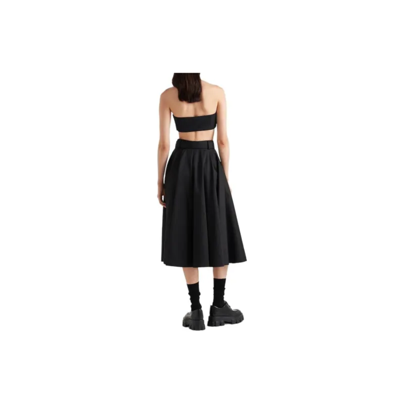 PRADA Re Nylon Pouch embellished Miniskirt-2