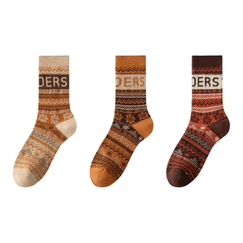 MIIOW Mid Calf Socks Women's Combo Set-5