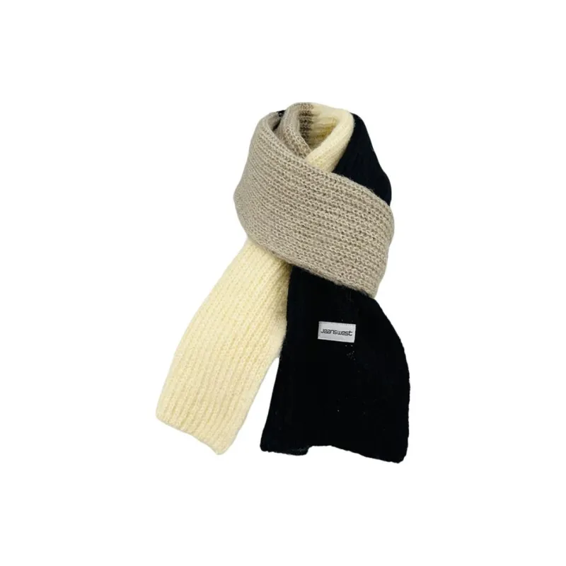JEANSWEST Knit Scarves Unisex-0