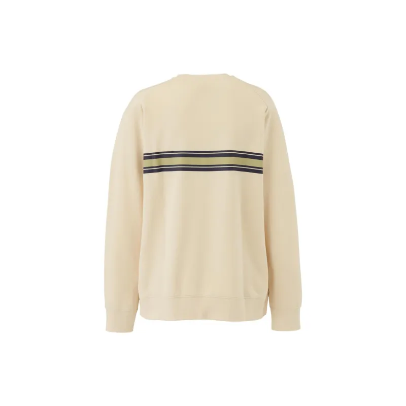 Onitsuka Tiger SWEAT TOP Sweatshirt Unisex Ecru-1