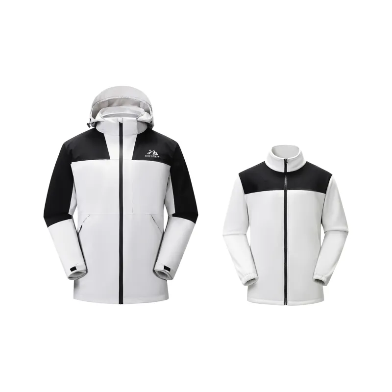 Feiyue Water-Resistant Windproof Warm Water-Repellent Cold-Resistant Windbreaker Jacket Unisex-1