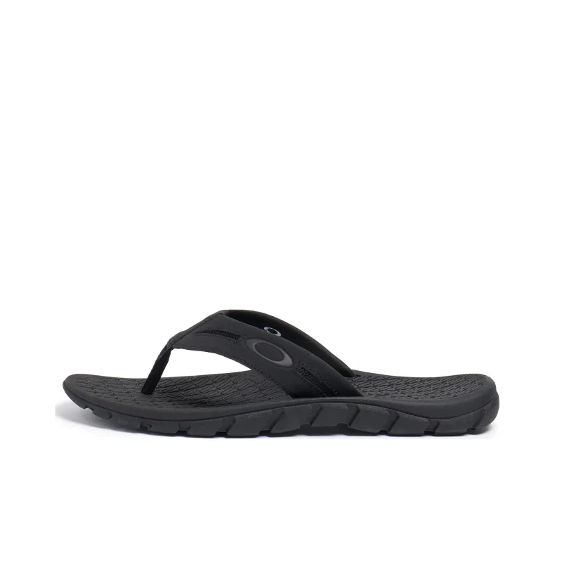 Oakley Abrasion Resistant Slip Resistant Flip Flops Men's Black-0