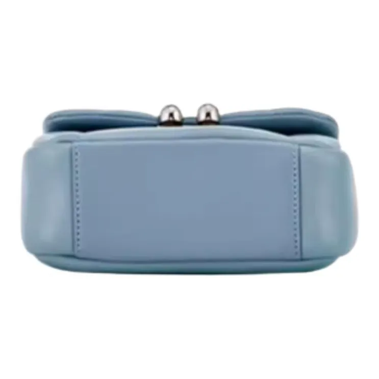 Hush Puppies Sheepskin Shoulder Bag Crossbody Bag Medium Size Women's White/Black/Pink/Blue-23