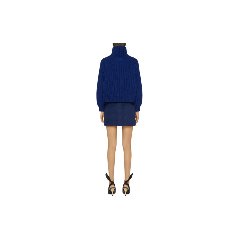 GIVENCHY FW24 Sweater Women's Sapphire Blue-2