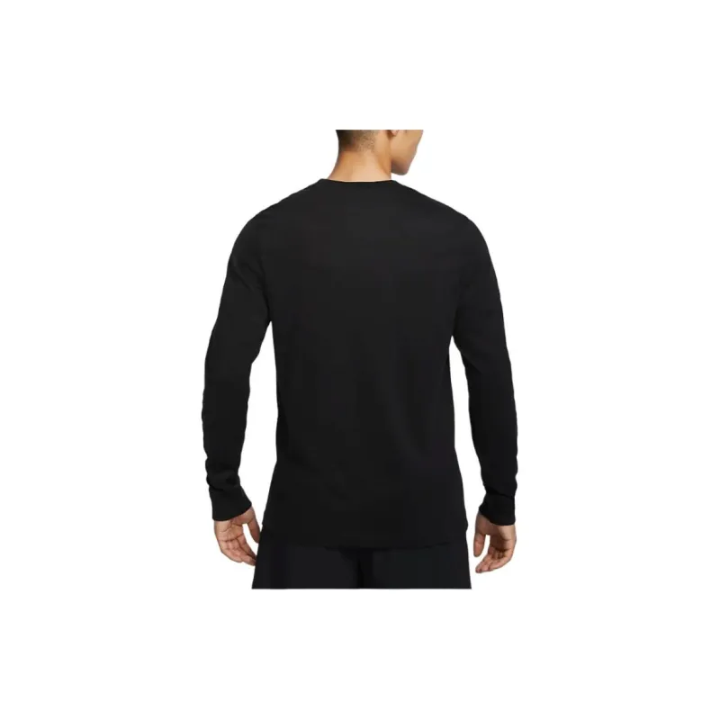 Nike Men's Dri FIT Long Sleeve Fitness T Shirt-1