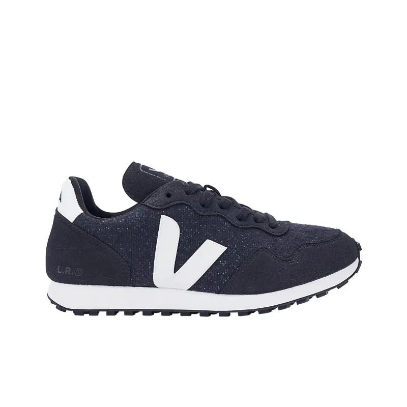 VEJA Sdu Flannel Shoes 'Navy White' Women's-1