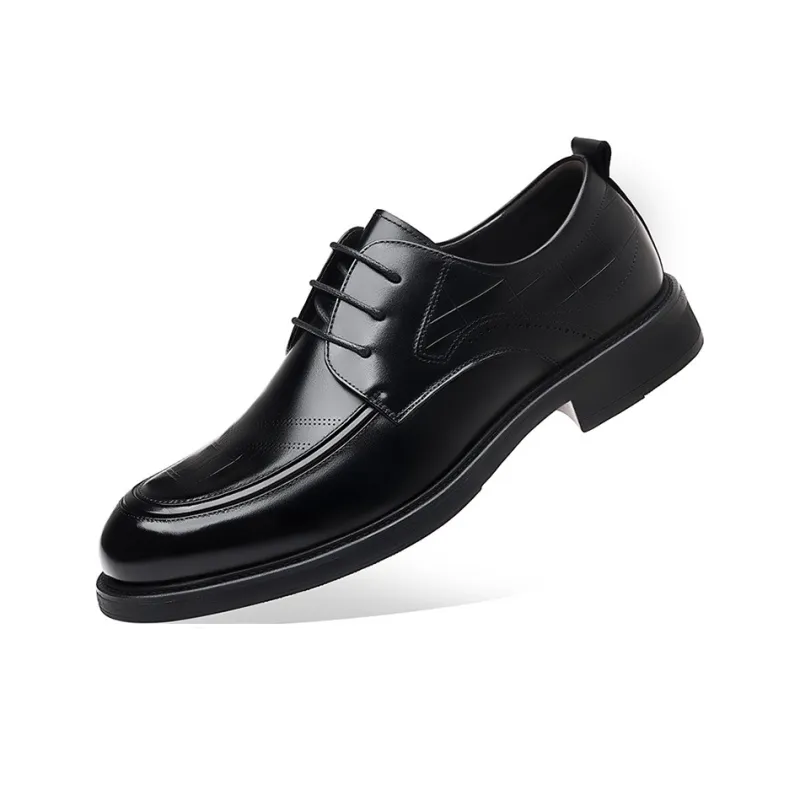 GZZ Dress Shoes Men Low Top-3