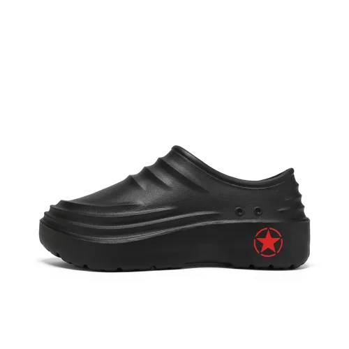 CariteSport Quiet Odor Resistant Abrasion Resistant Slip Resistant Wrap toe Slippers Unisex