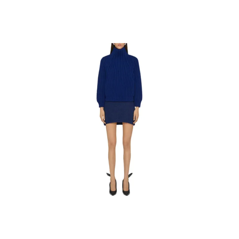 GIVENCHY FW24 Sweater Women's Sapphire Blue-1