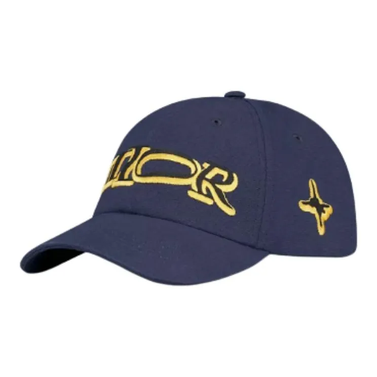 DIOR X Lewis Hamilton Logo Embroidered Cap-0