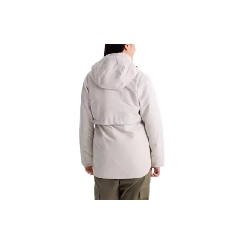 Columbia Hiking Waterproof And Windproof Windbreaker Jacket Women's White-2