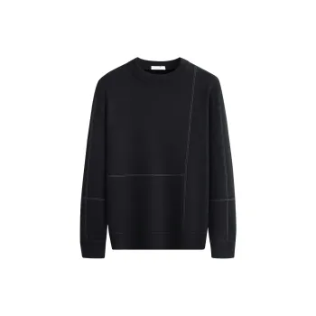 Dance With Wolves Sweater Men's Black
