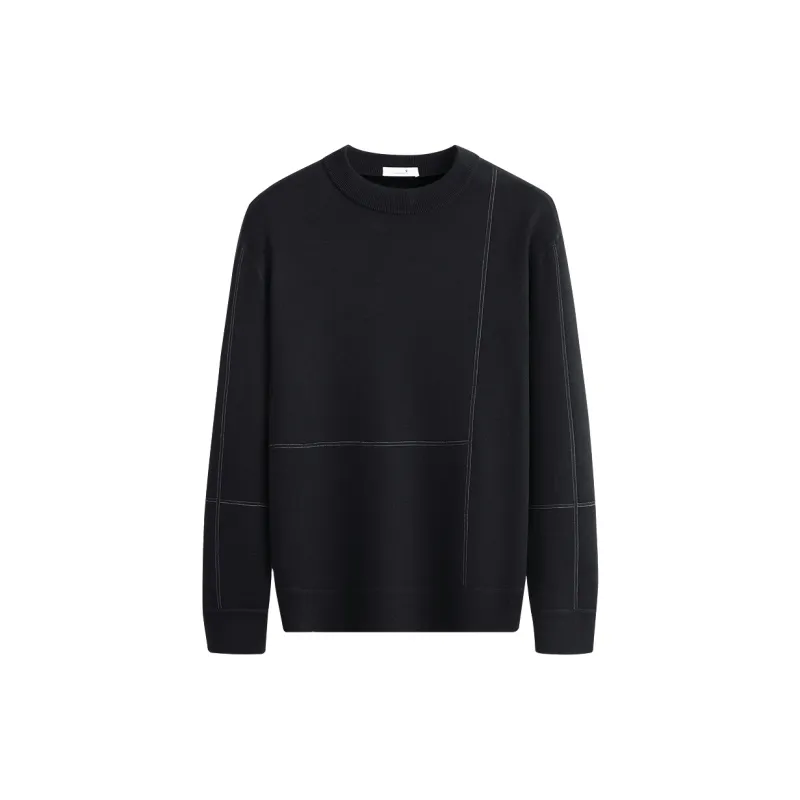 Dance With Wolves Sweater Men's Black-0
