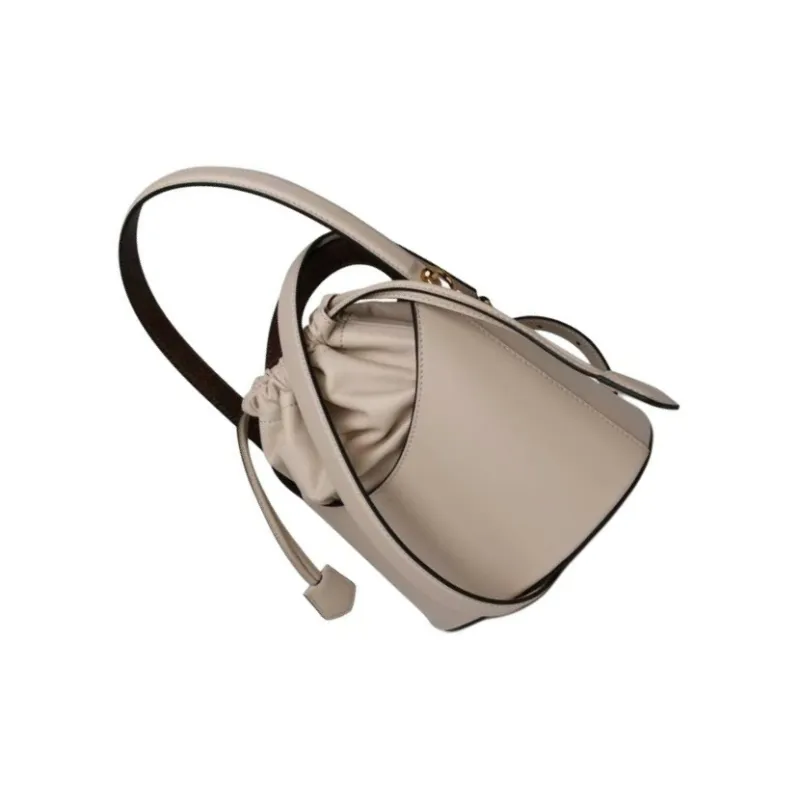 ETRO Calfskin Bucket Bag, Shoulder Bag, Crossbody Bag, Handbag Women's Sand-2