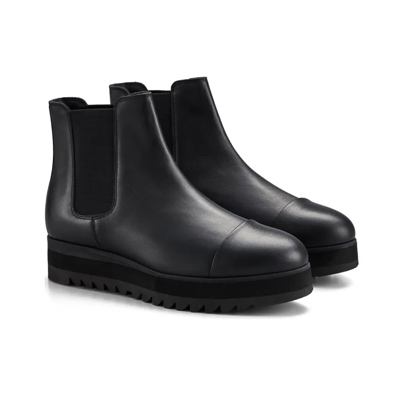 Onitsuka Tiger SIDE GORE Crew Chelsea Boots Women's Black-2