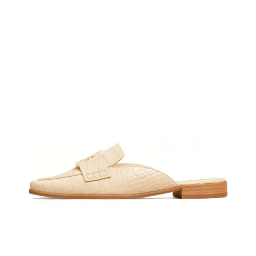 TORY BURCH Slide Slippers Women's Cream