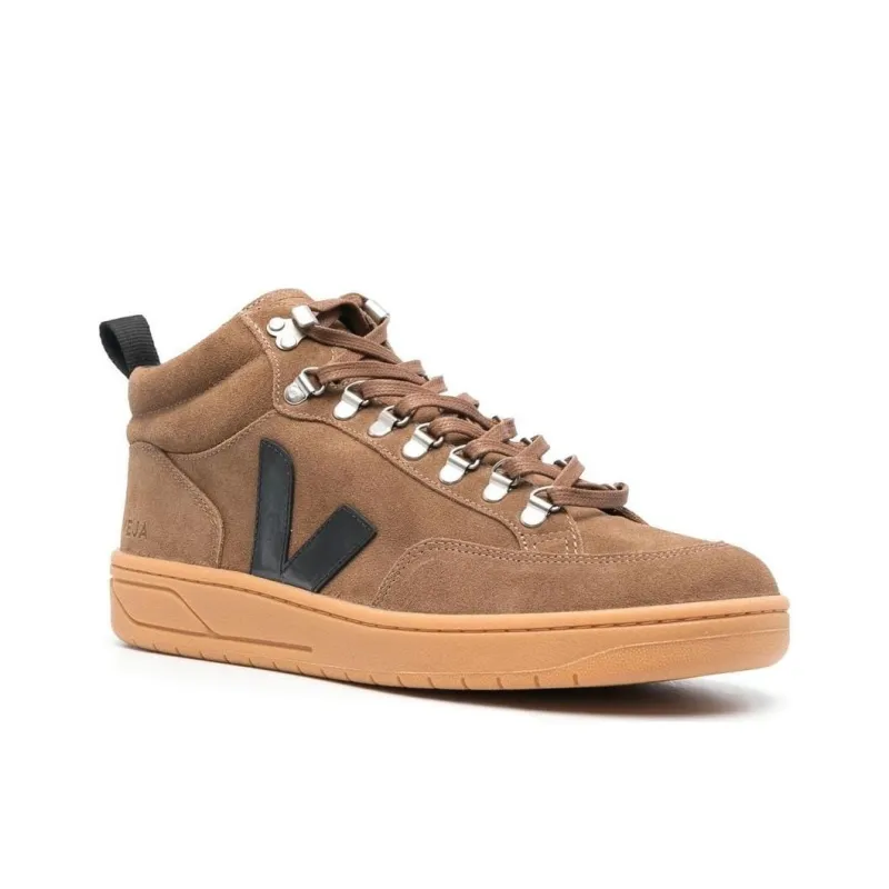 VEJA Roraima Skateboard Shoes Unisex Mid-Top Beige-1