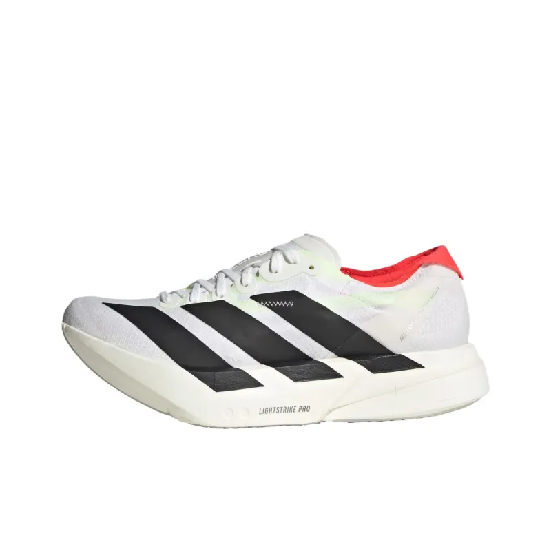 Adidas Adizero Adios Pro 4 White Black Red Women's-0
