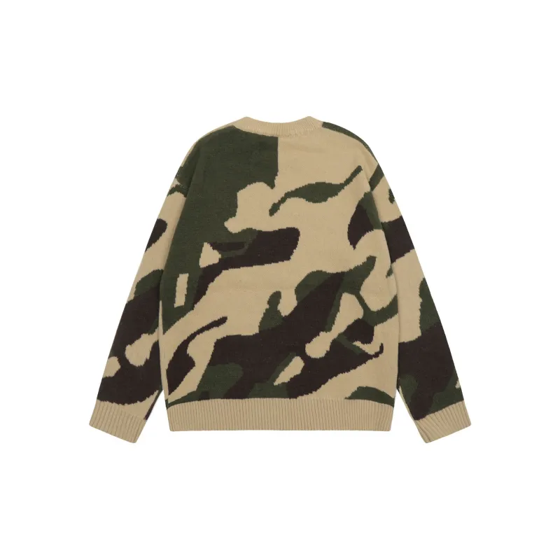 Vine Color Knitwear Women's Camouflage-1