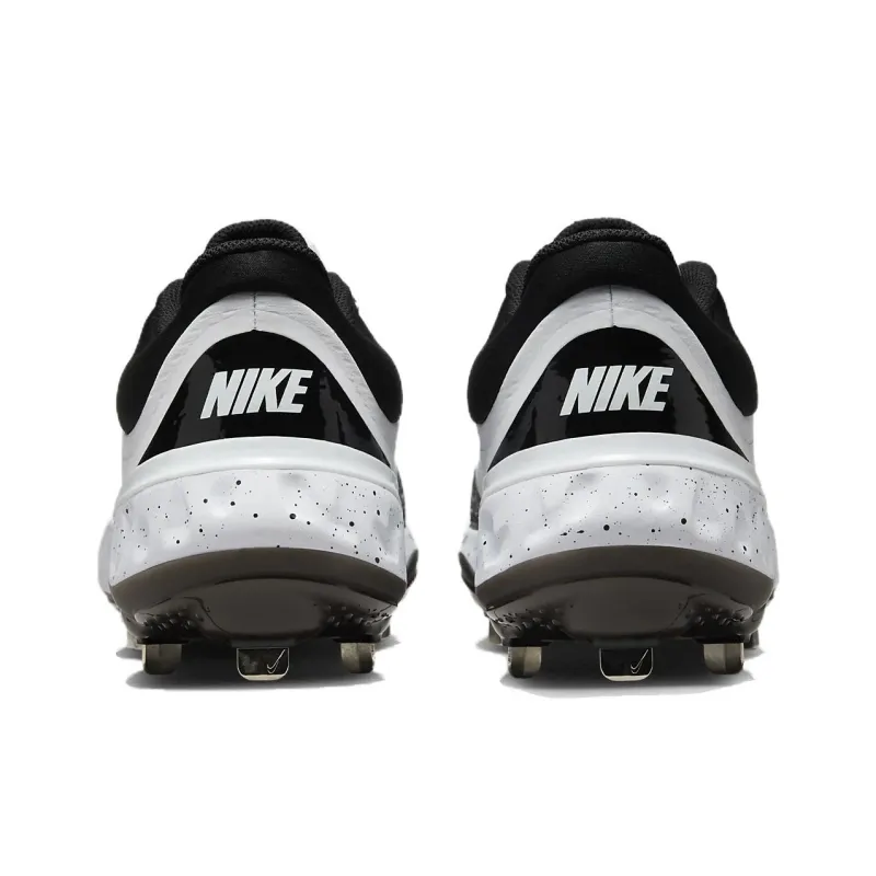 Nike Alpha Huarache Elite 4 Low White Black-4