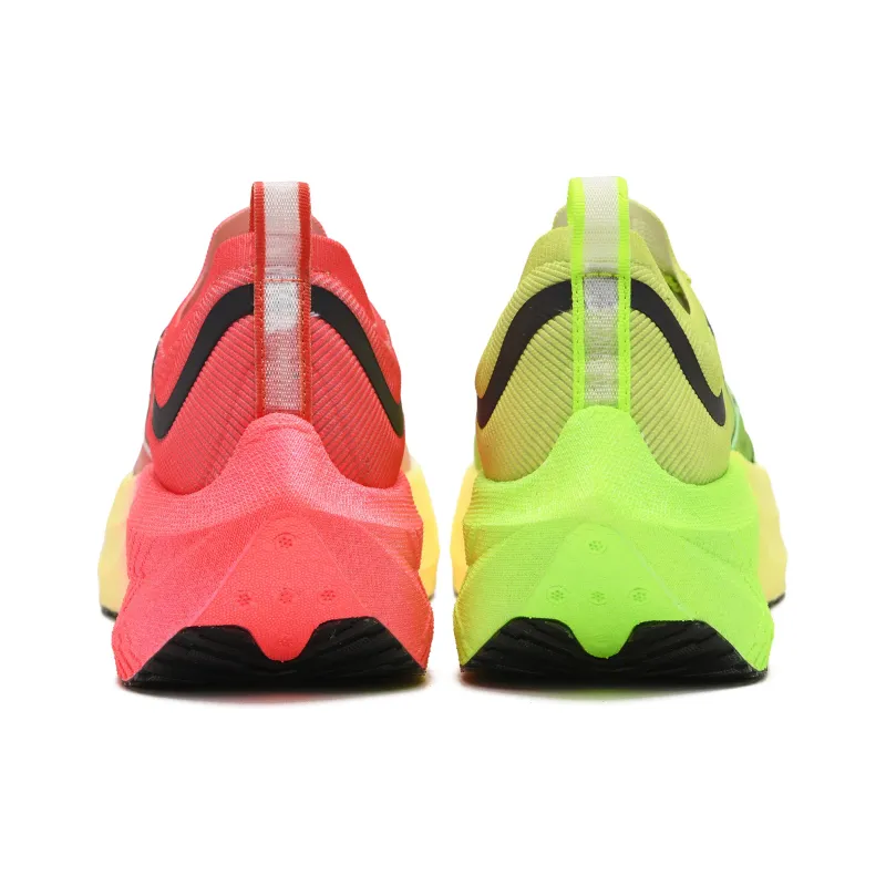 ONOD Sprint Long Distance Running Training Marathon Running Shoes Unisex Green Pink Mismatched-4