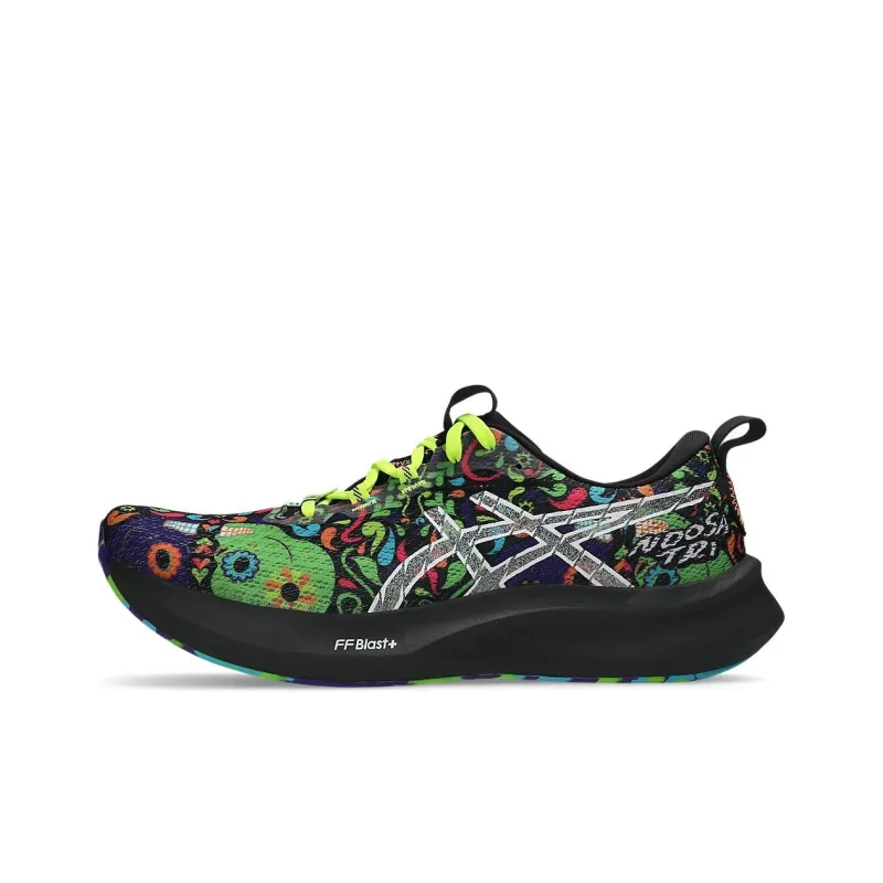 Asics NOOSA TRI 16 Cushioned Slip-Resistant Low-Top Running Shoes Men's Black-0
