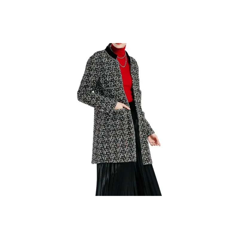 BESIONIA FW22 Coats Women's Gray-1