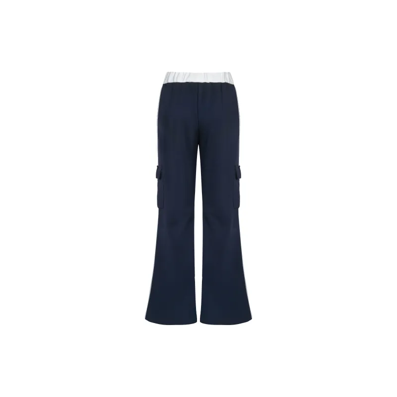 HUFFNPUFF Casual Pants Women's Royal Blue-1