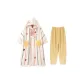 Ecru 68048 (Loungewear Robe+Fleece Pants)