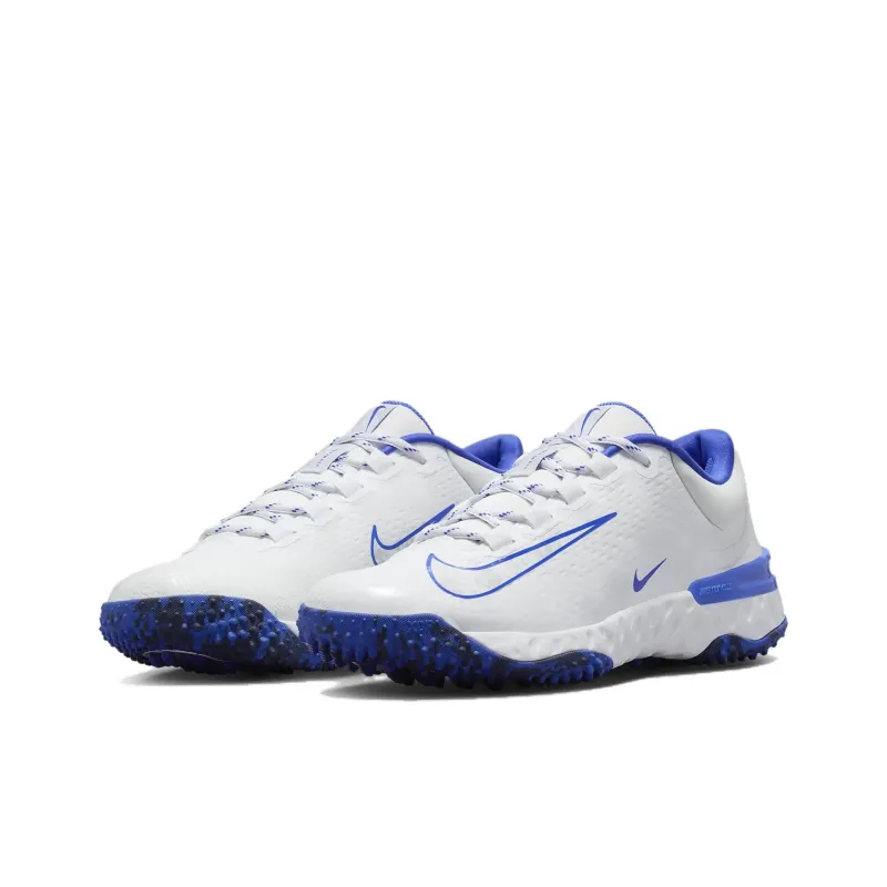 Nike Alpha Huarache Elite 4 Turf White Hyper Royal Deep Royal Pure Platinum Women's-2