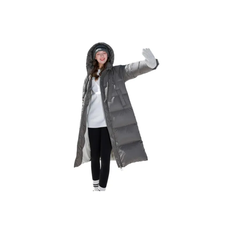 3COLOUR Down Jacket Women's Stone Gray-1