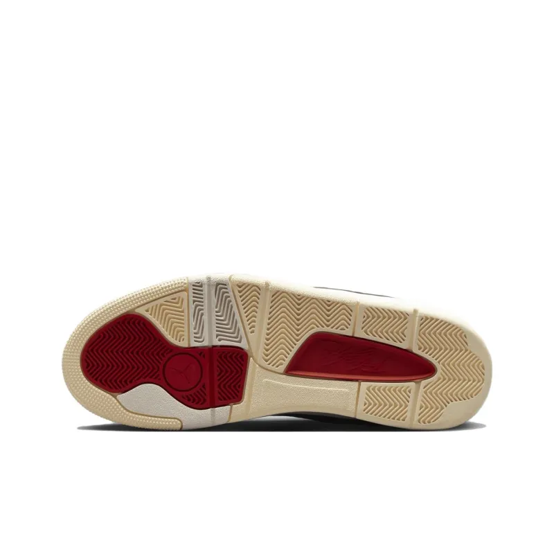 Jordan Flight Court Anthracite Sail Varsity Red White-5