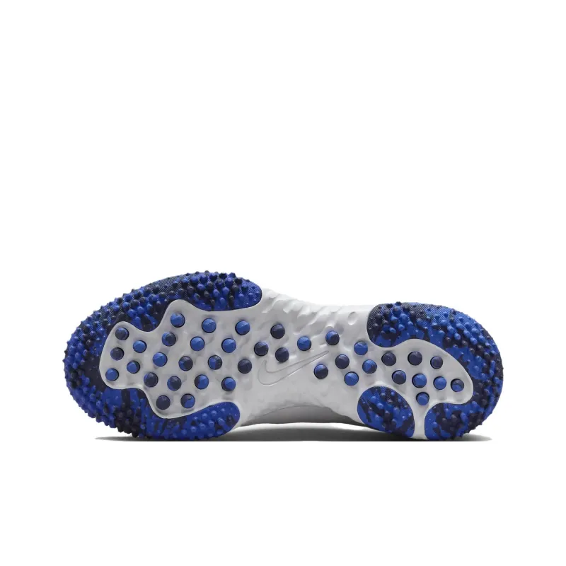 Nike Alpha Huarache Elite 4 Turf White Hyper Royal Deep Royal Pure Platinum Women's-5