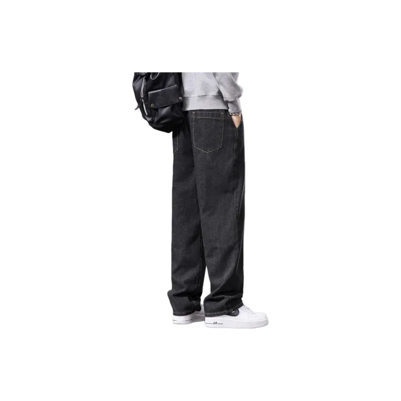 Tonlion Jeans Unisex Black Gray Color-2